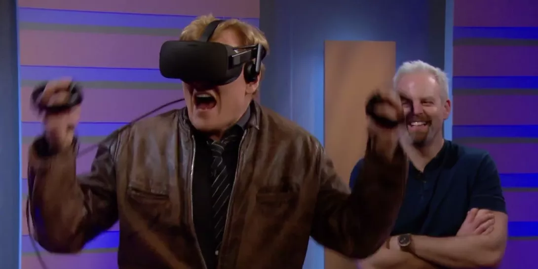 Conan O'Brien Oculus Clueless Gamer