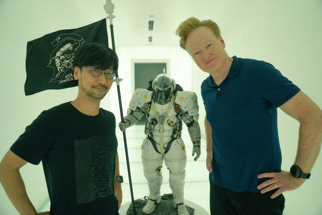 Conan O'Brien ja Hideo Kojima