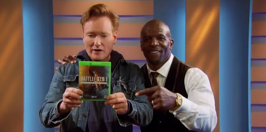 Conan ja Terry Crews Battlefield 1