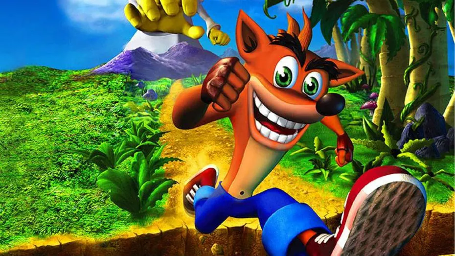 Piirroskuva Crash Bandicootista