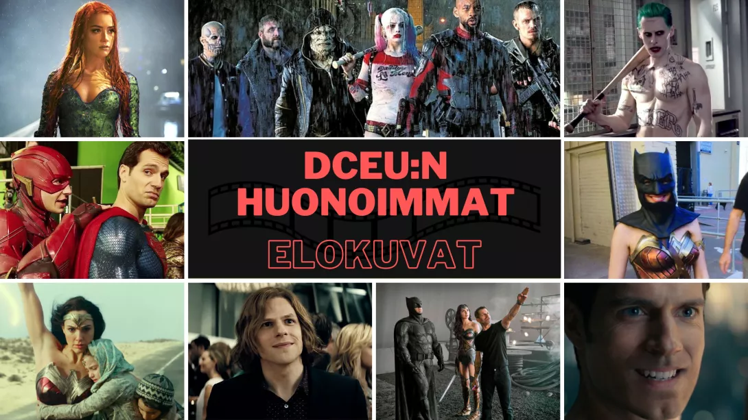 DCEU DC Huonoimmat elokuvat