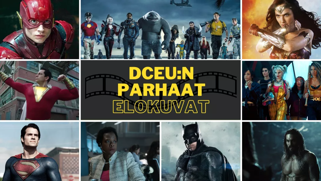 DCEU DC parhaat elokuvat toimituksen mielestä