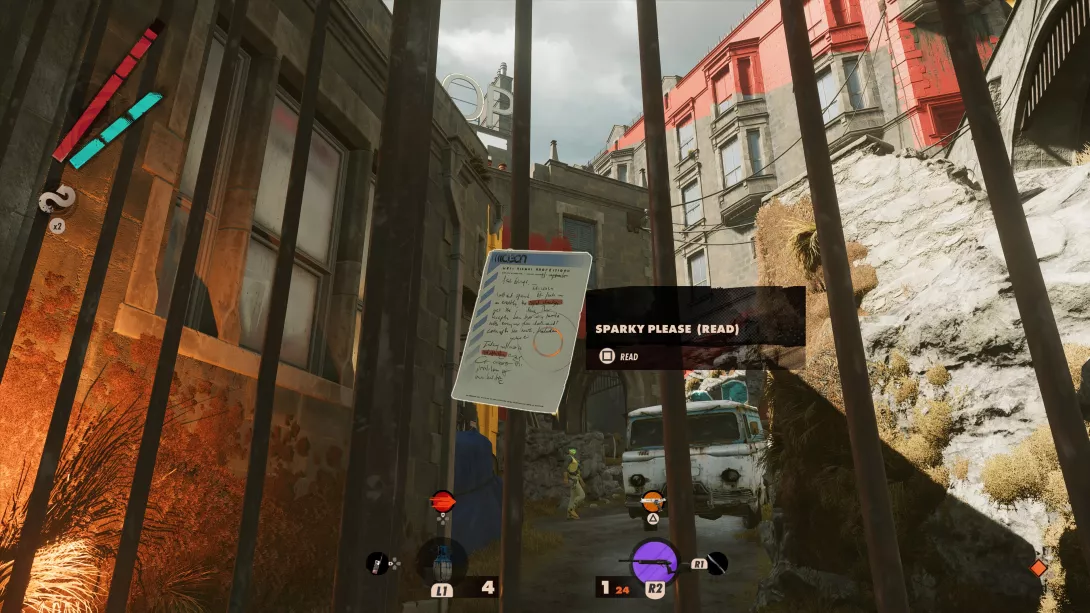 DEATHLOOP lappua lukemassa