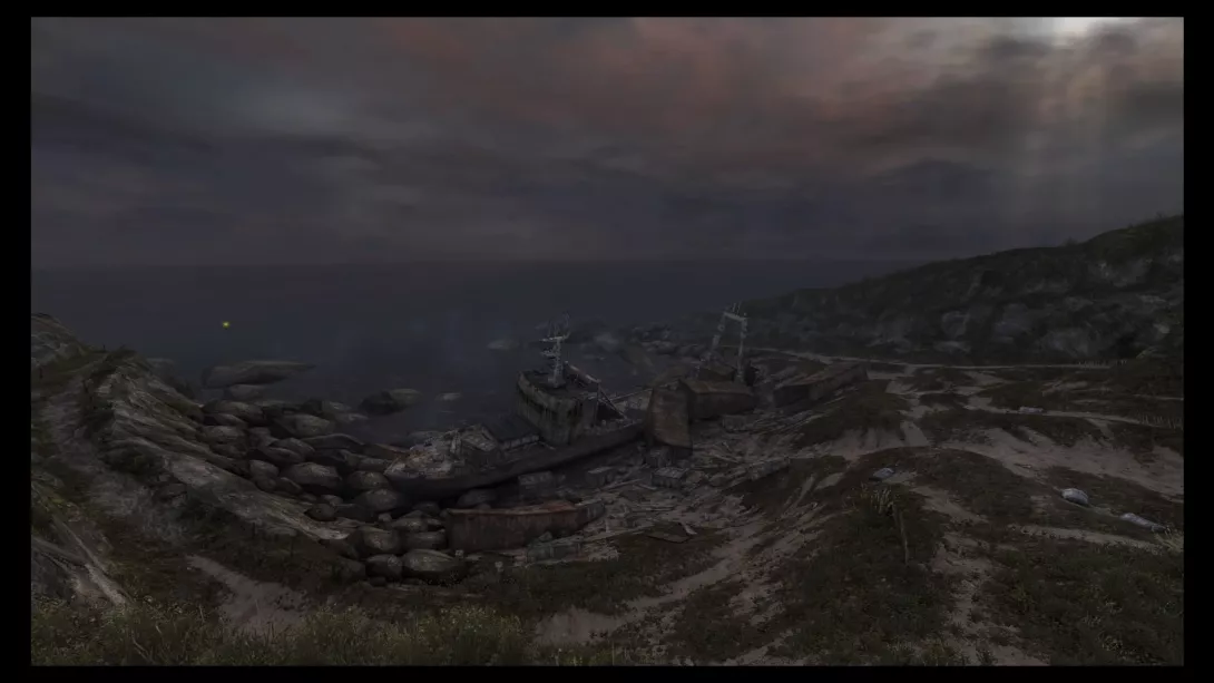 Dear Esther: Landmark Edition - Haaksirikkoutunut laiva