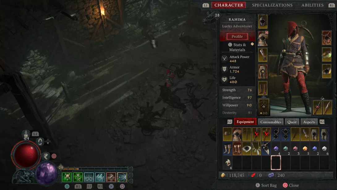 Diablo IV: aarteita aarteiden päälle