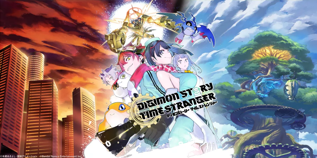 Digimon Story Time Stranger – logo