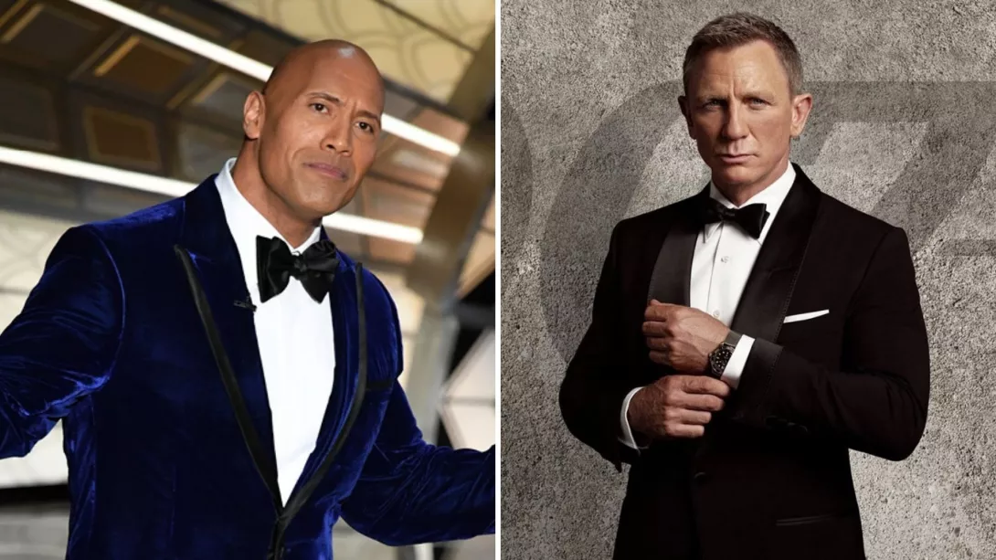 Dwayne Johnson Daniel Craig 007