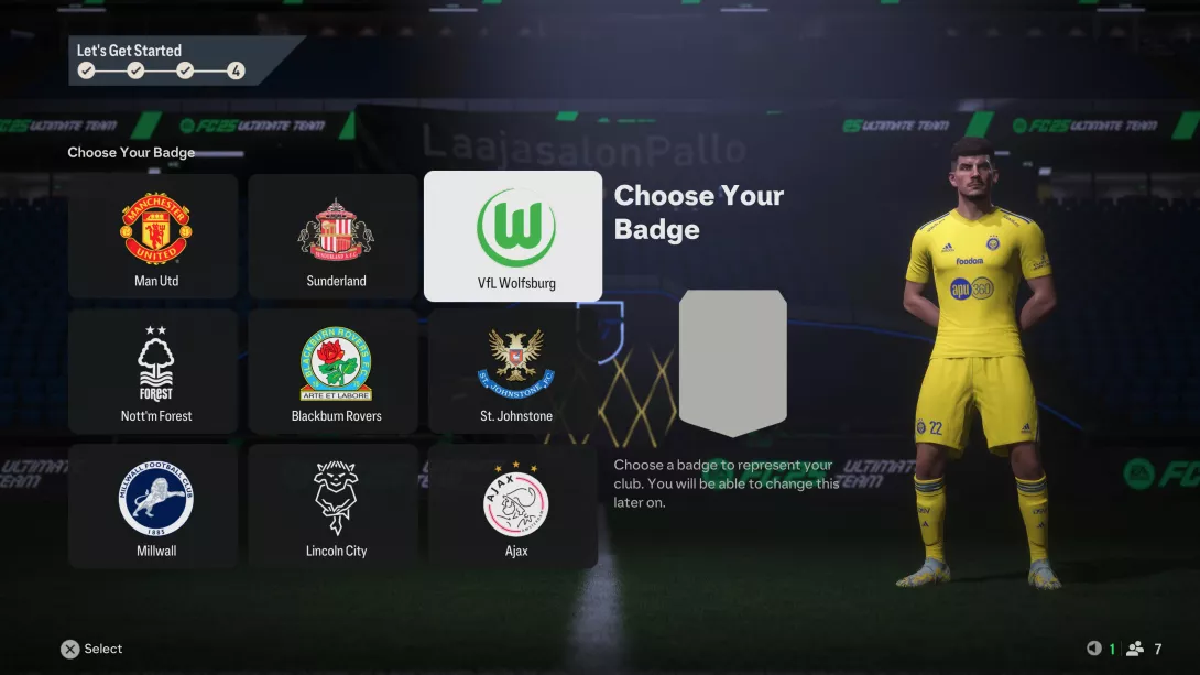 EA Sports FC 25_Logoa valitsemassa