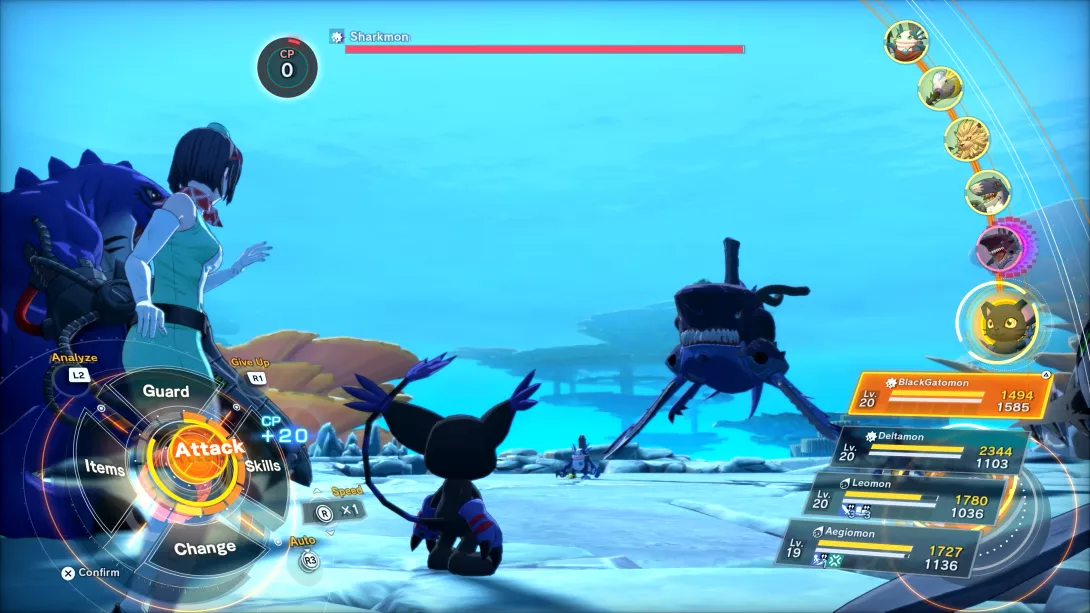 Digimon Story Time Stranger – Sharkmon