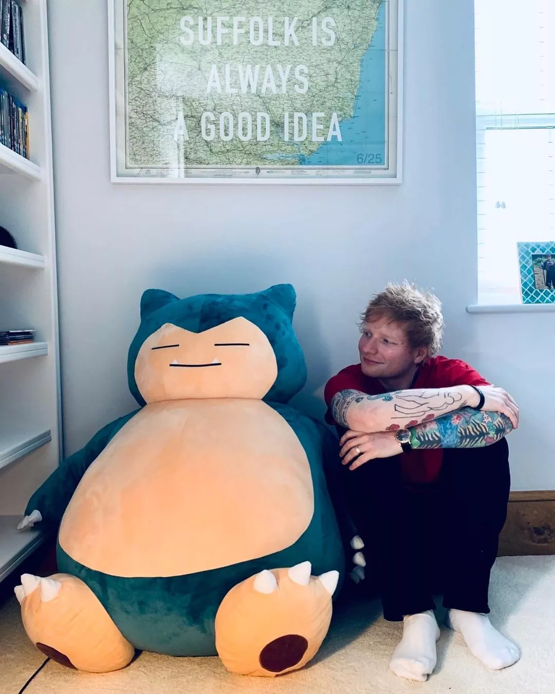 Ed Sheeran ja Snorlax