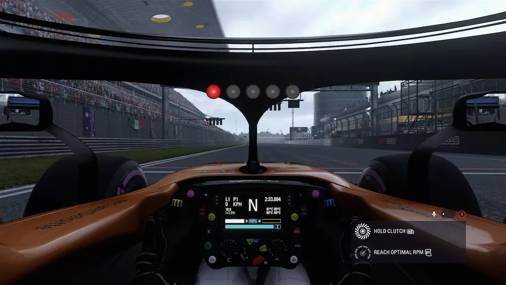 F1 2018: Startti