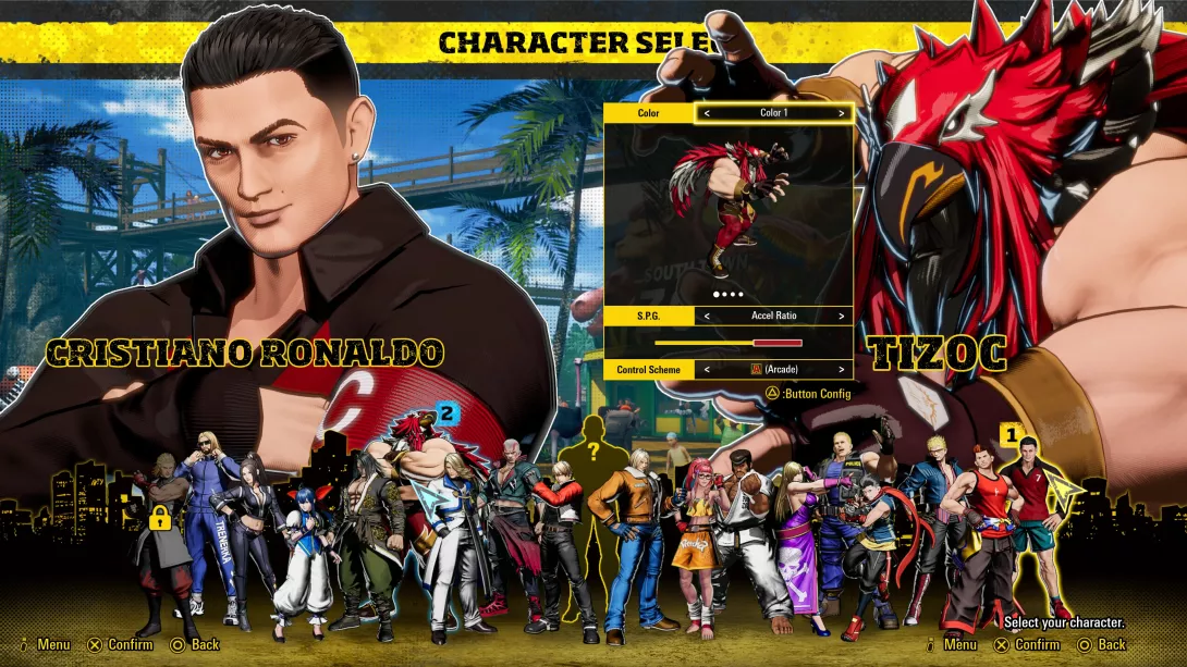 FATAL FURY: City of the Wolves hahmovalikoima