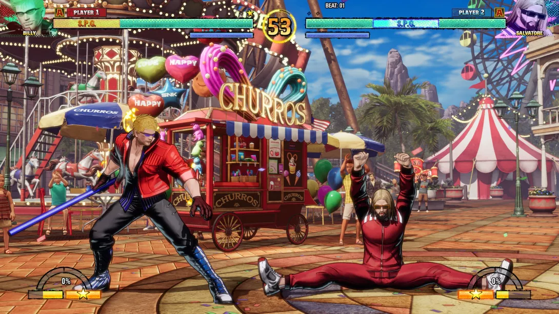 FATAL FURY: City of the Wolves Salvatore riehuu maassa