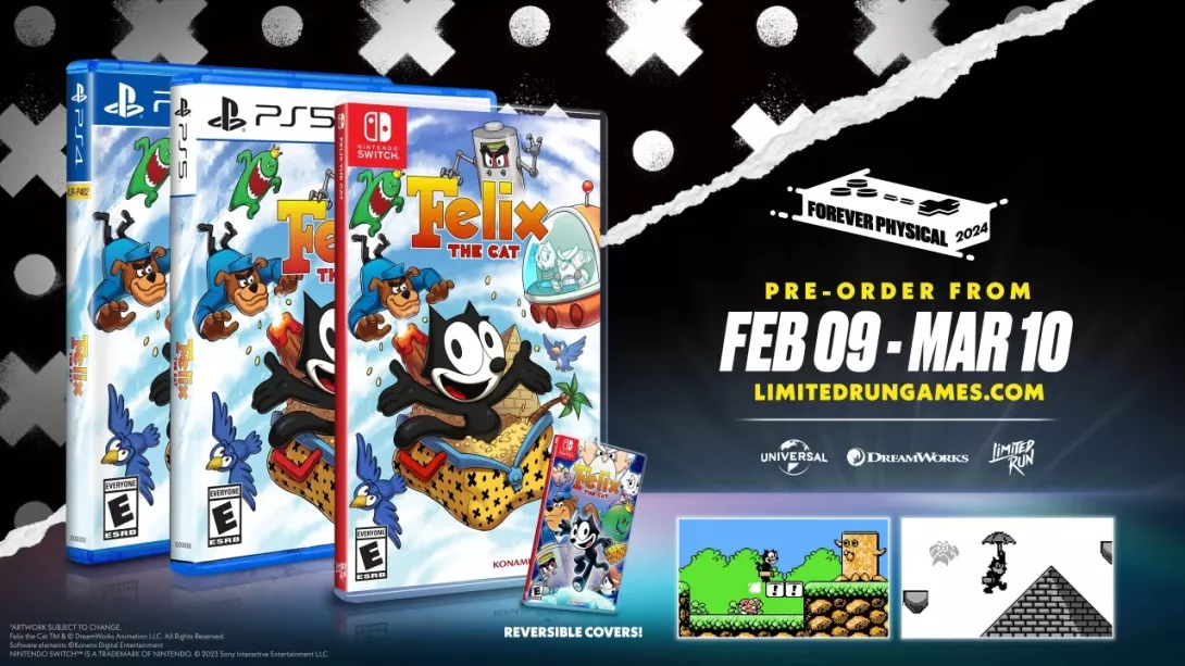 Felix the Cat Limited Run Games