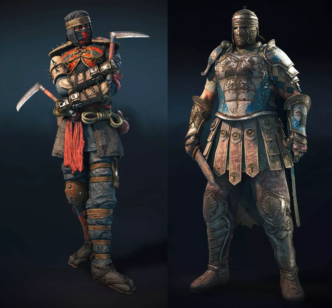 For Honor uudet hahmot