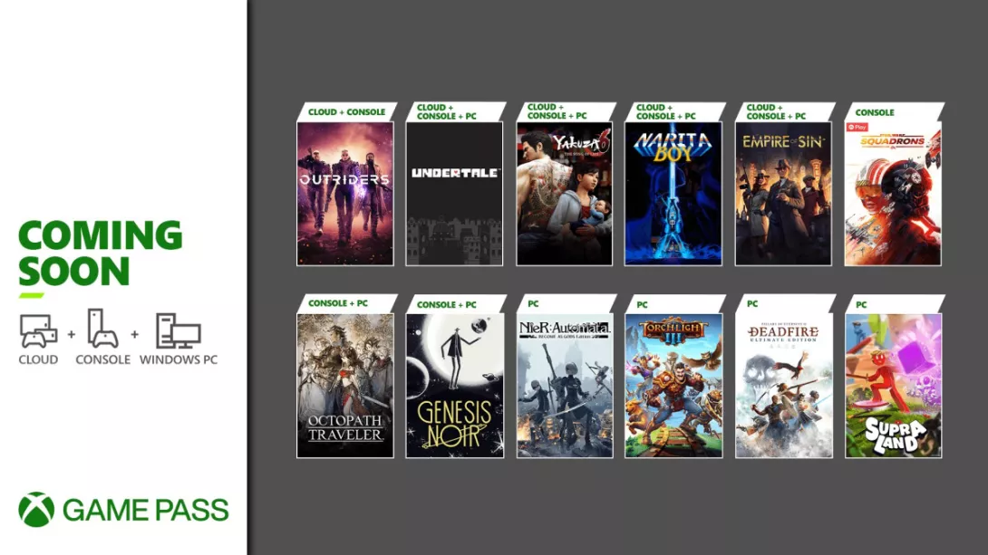 Game Pass Maaliskuu
