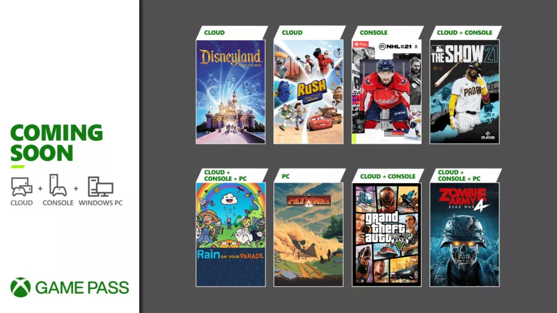 Game Pass huhtikuu