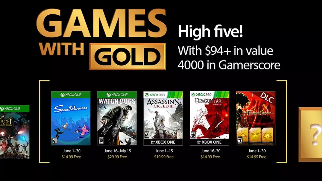 Games with gold kesäkuu