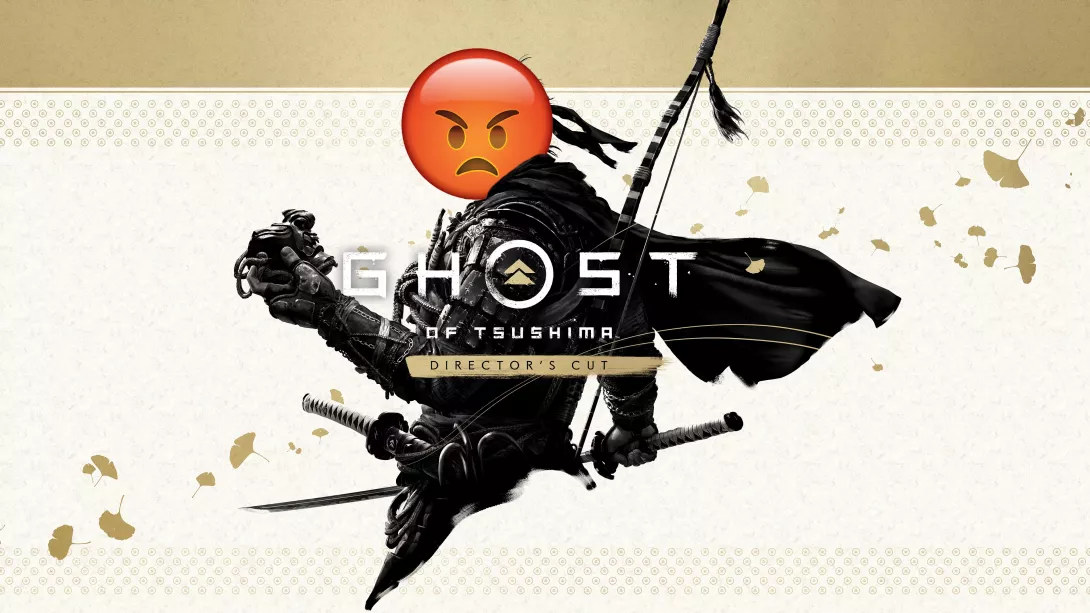 Ghost of Tsushima ja vihainen naama