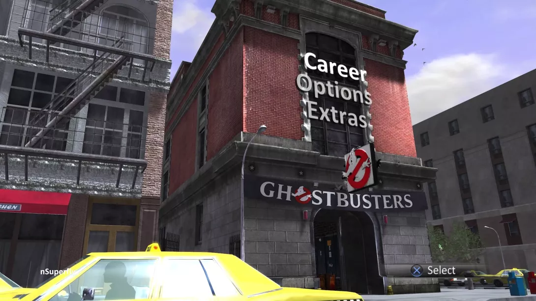 Ghostbusters The Video Game Remastered title-screen