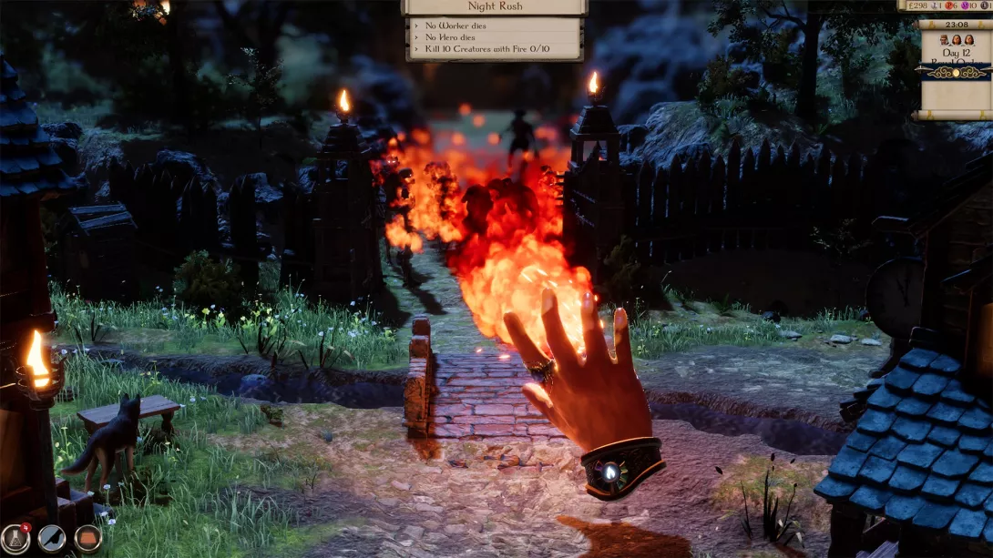 Masters of Albion: jumalkäsi rankaisee