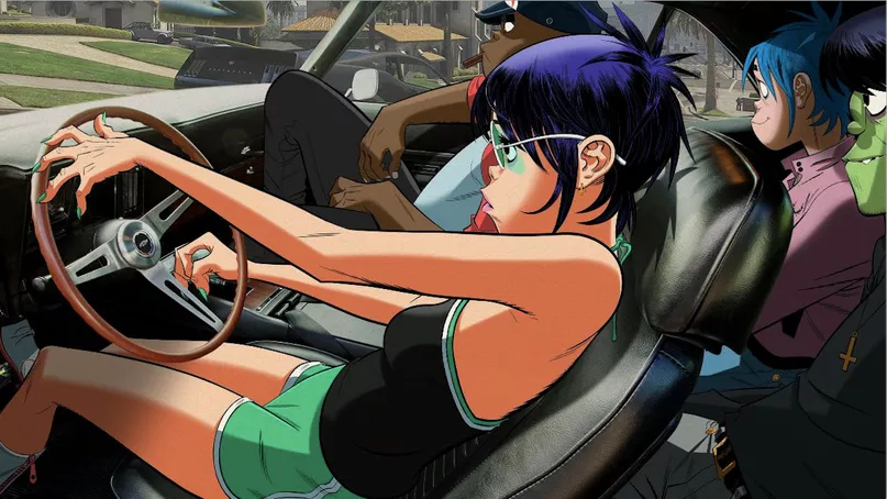 Gorillaz Beck The valley of the pagans musiikkivideo
