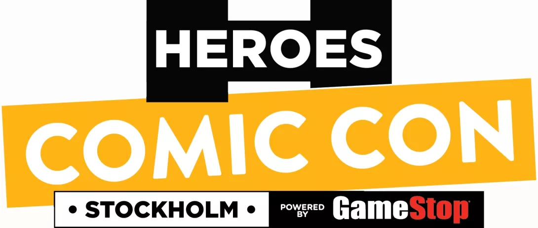 Heroes Comic Con Tukholma valkoinen tausta
