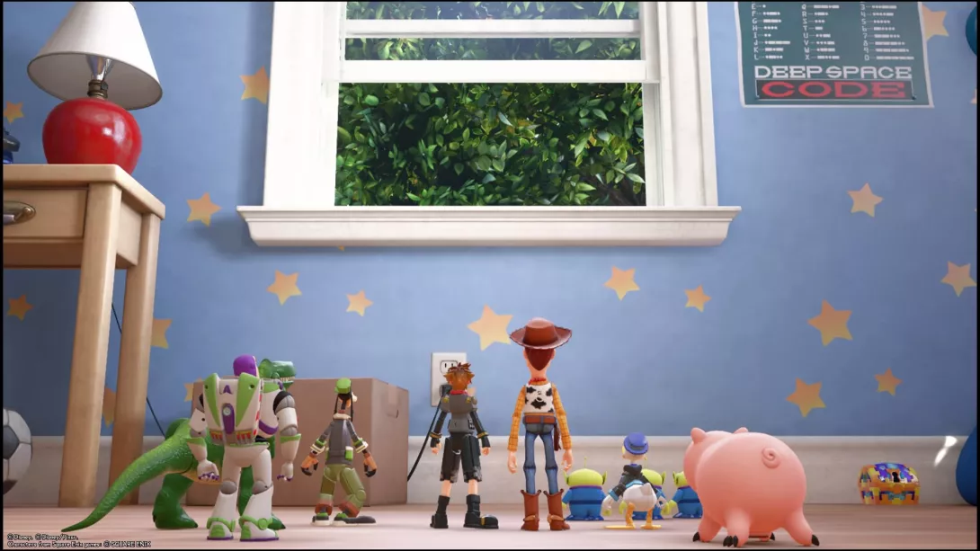 KINGDOM HEARTS Ⅲ Toy Story jengi