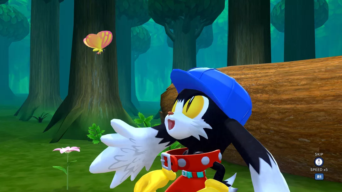 Klonoa Phantasy Reverie Series_Klonoa ja perhonen