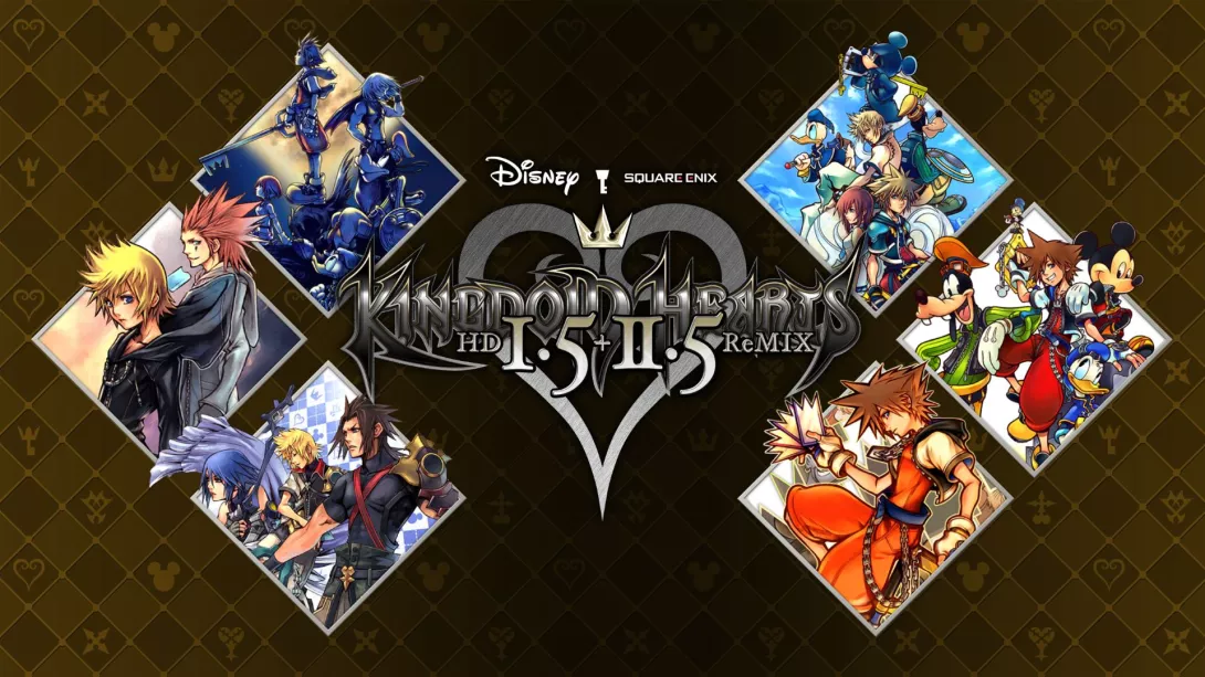 kingdom hearts hd 1.5 + 2.5 remix kansikuva