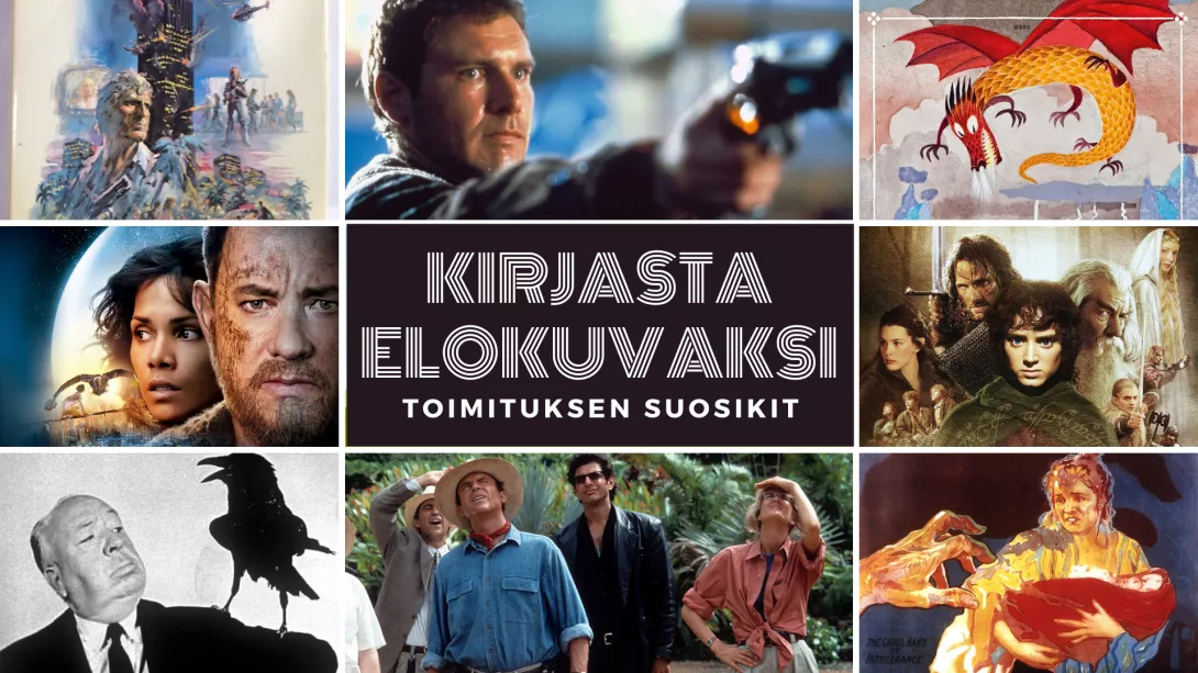 Kirjasta elokuvaksi toimituksen suosikit nostokuva