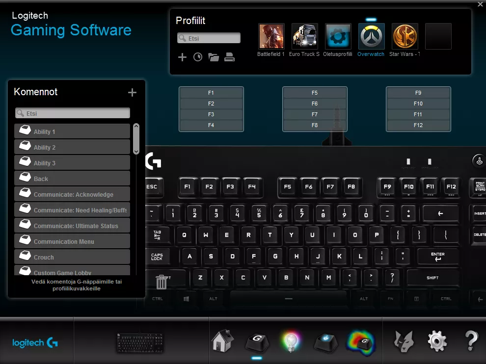 Logitech gaming software