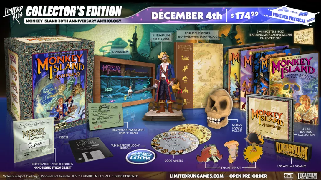 Limited Run Games: Monkey Island