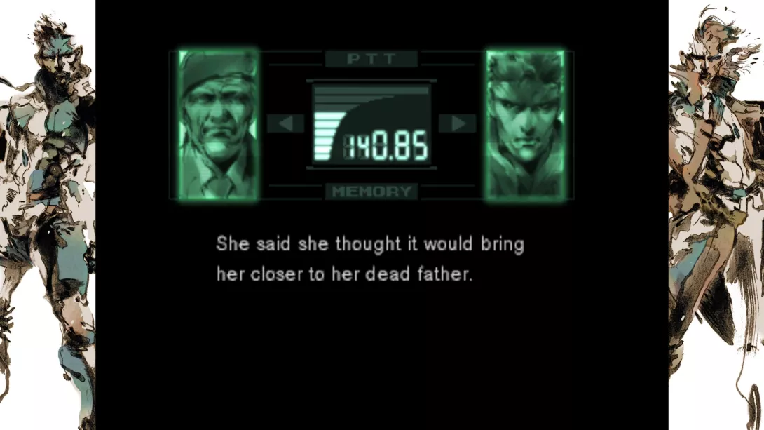 METAL GEAR SOLID - Master Collection Version_kuollut isä