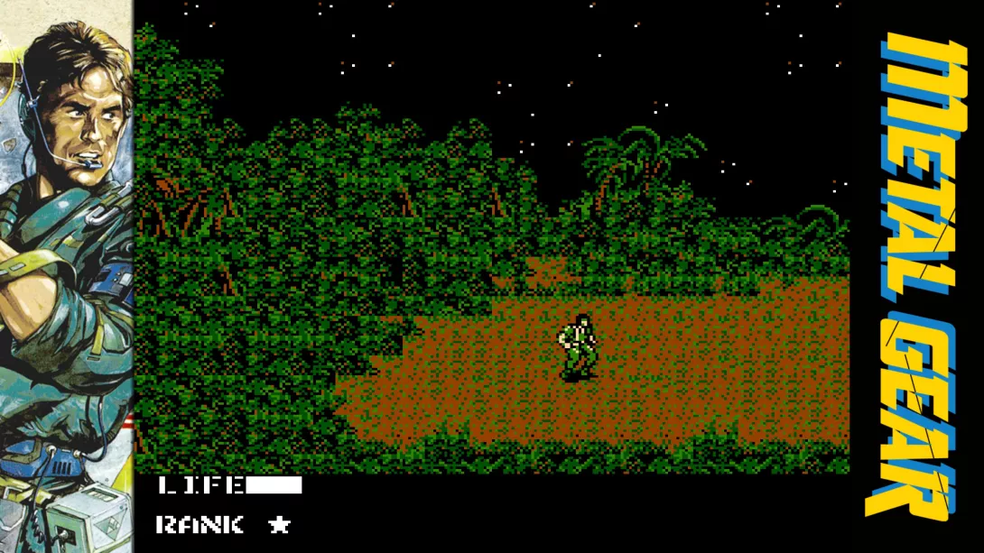METAL GEAR SOLID_ MASTER COLLECTION Vol_1 BONUS CONTENT_Metal Gear NES_alkuruutu