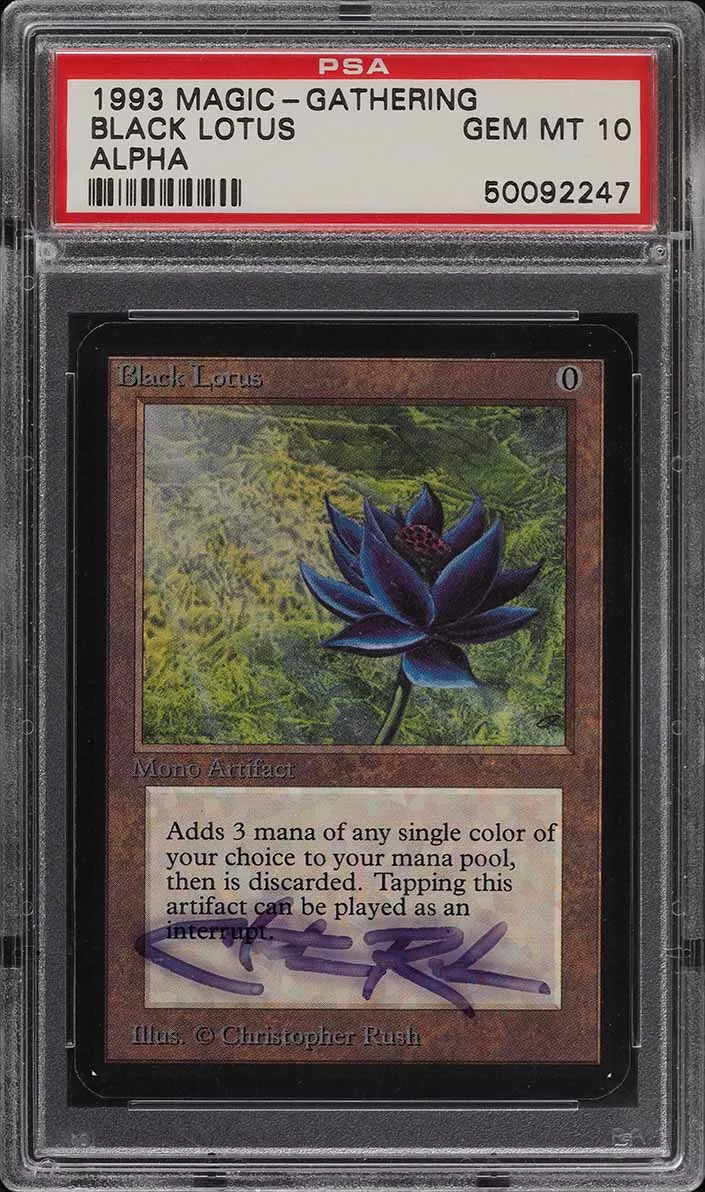 Magic the Gatherin kortti Black Lotus