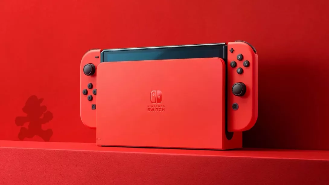 Mario Red Edition Nintendo Switch OLED 1