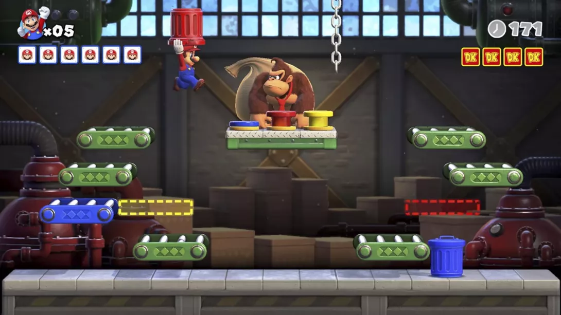 Mario vs Donkey Kong: klassinen pomotaistelu