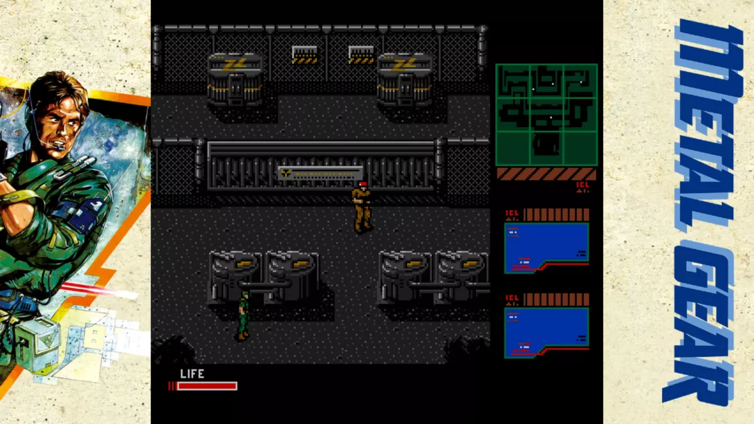 Metal Gear _ Metal Gear 2_ Solid Snake_MG2_vihuja näköpiirissä