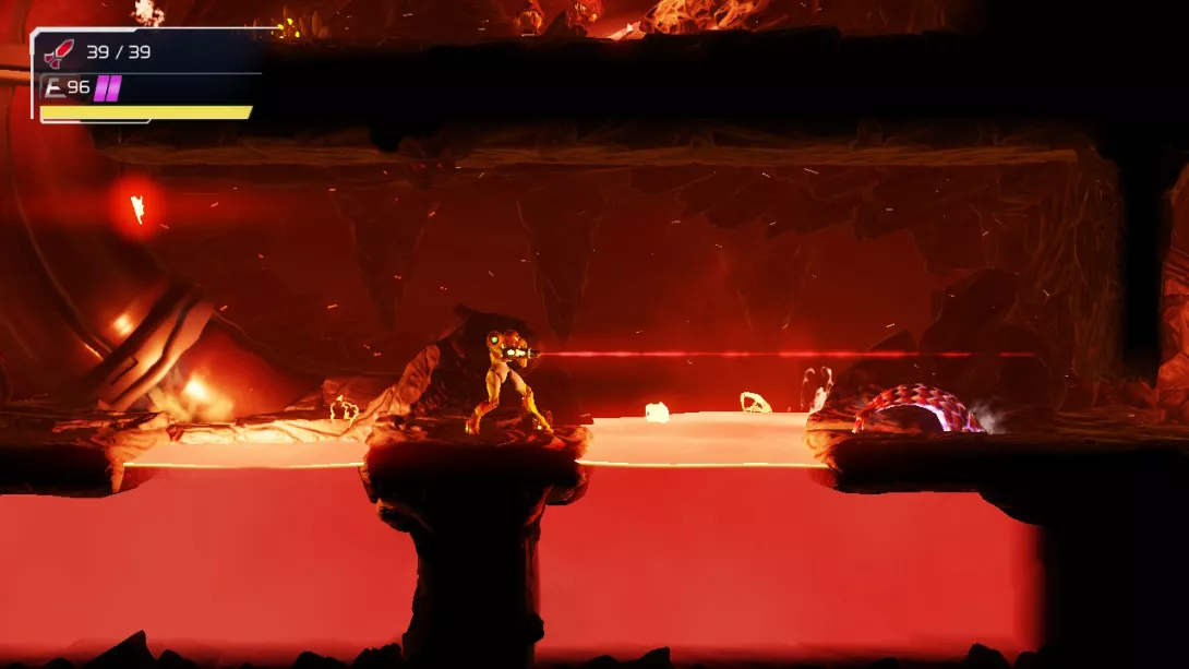 ​​Metroid Dread tulinen maisema
