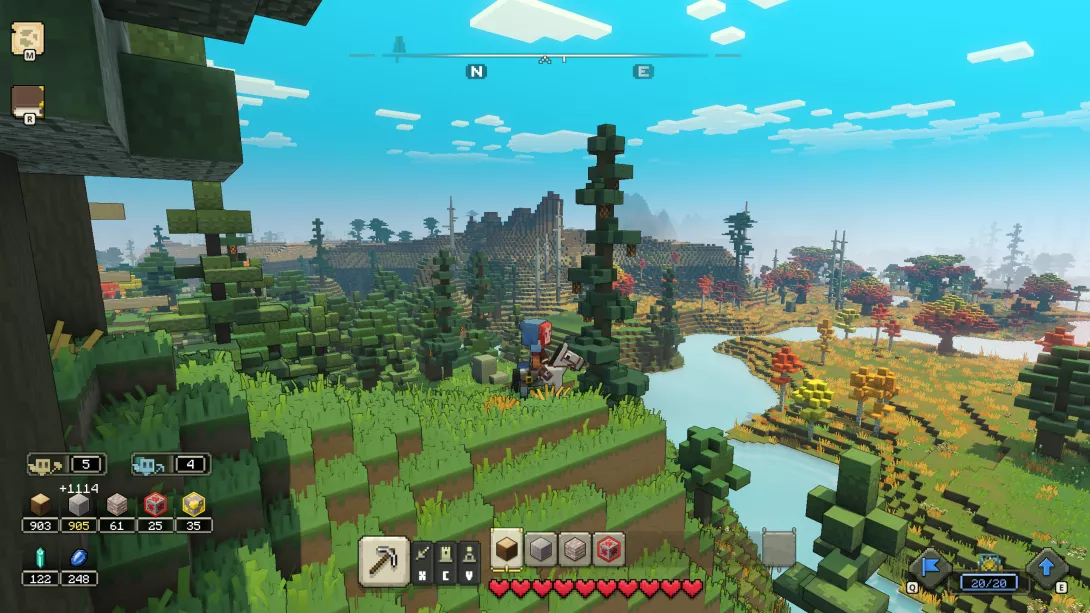 Minecraft Legends: maailma on kaunis