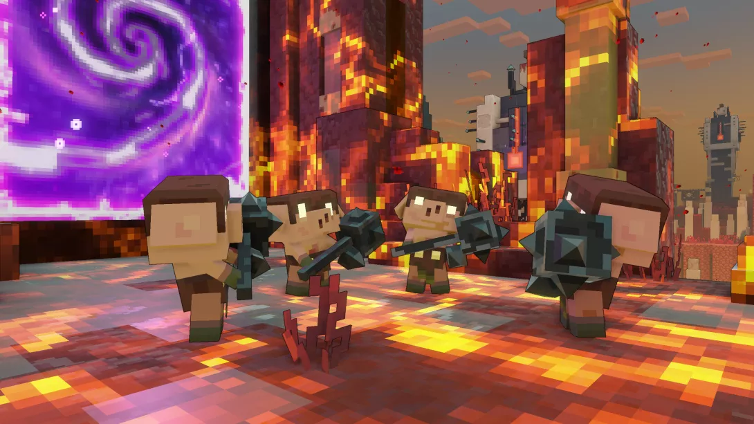 Minecraft Legends: pahat possut