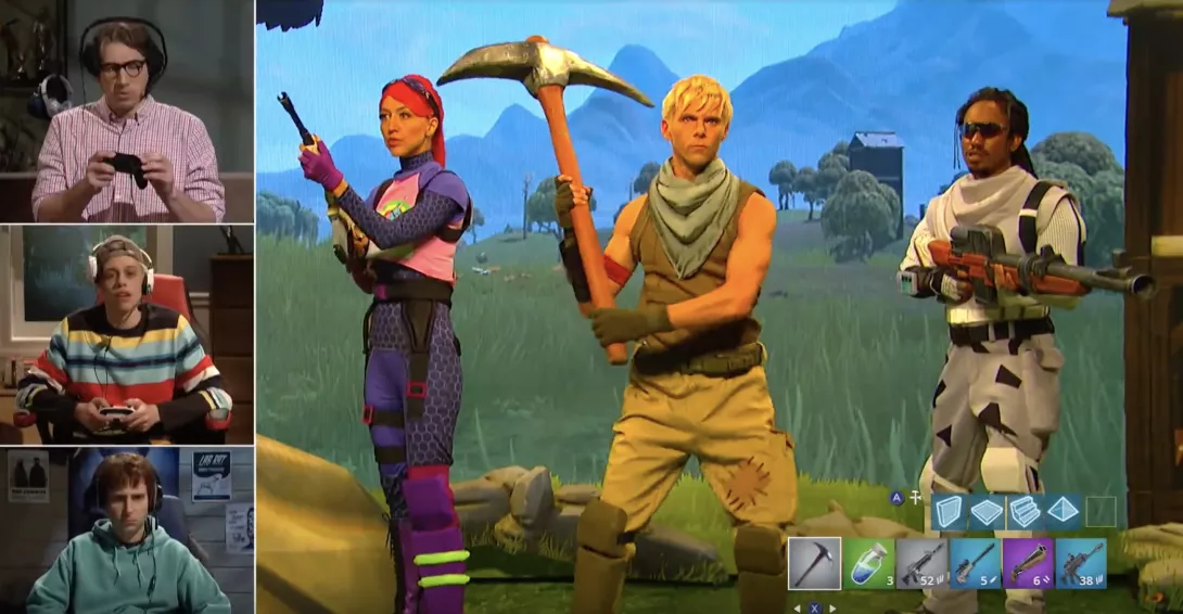 Saturday Night Live Fortnite Squad Adam Driver