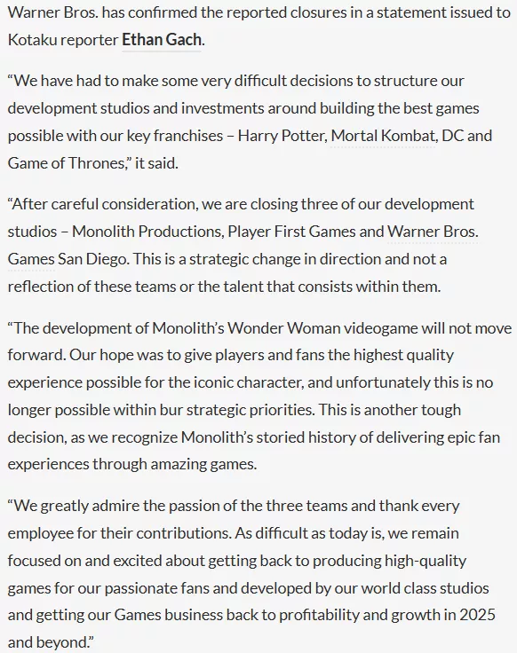 Kotaku Ethan Gach Wonder Woman