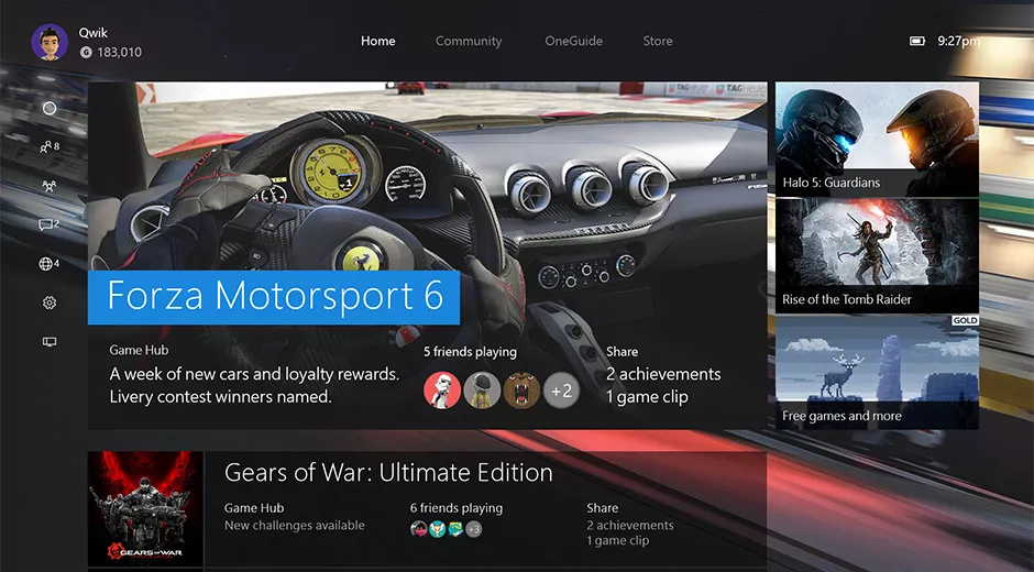 new xbox experience