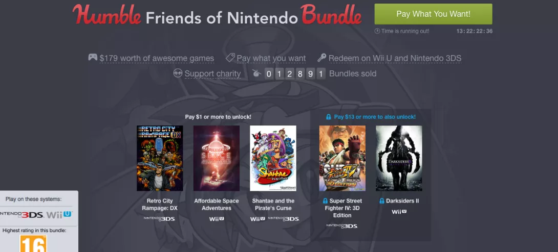 Humble Bundle Nintendo