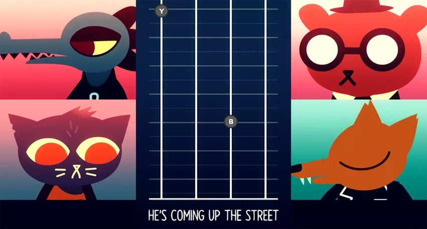 Night in the Woods band