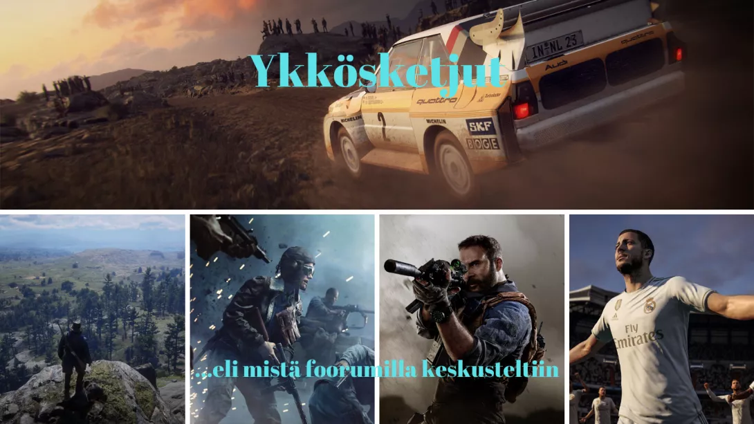 Nostokuva suosituimmat foorumikeskustelut 2019 -luukkuun