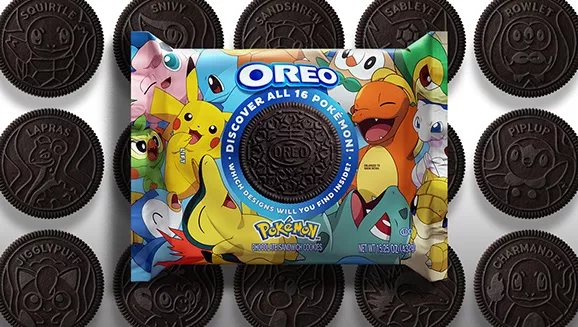 Oreo Pokémon keksejä