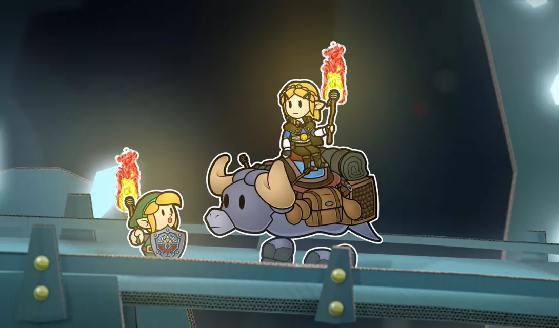 Paper Zelda fanivideo Paper Mario